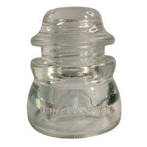 Hemingway No 45 Clear Glass Insulator Made In USA 43-50